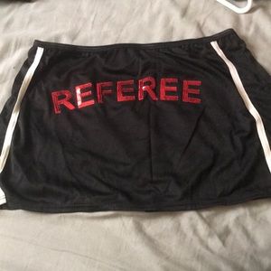 Referee Halloween costume size medium. NWOT